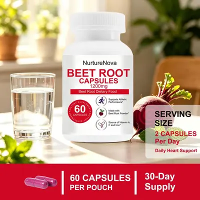 Grenzüberschreitender Lieferant Rote-Bete-Kapseln Beet Root Capsules 60 Stück auf Lager Ab-Werk-Hersteller