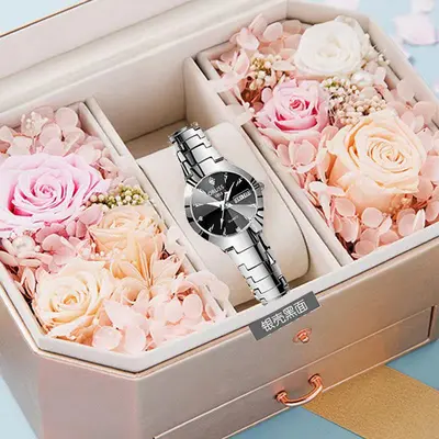 Automatic women's watch, waterproof, luminous - 9