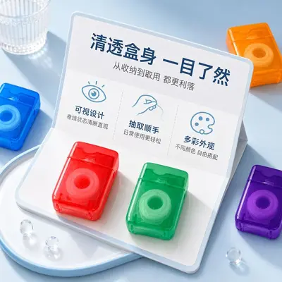Cross-border Oral Care Dental Teeth Cleaning Tool Interdental Cleaning Protection Portable Dental Floss Interdental Brush Set
