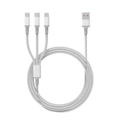 3-in-1 veri kablosu, Type-C, Android, 120W uyumlu
