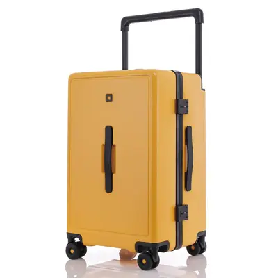 Wide Pull Handle New Style Luggage Suitcase Female 20 Inch Carry-On Trolley Suitcase with Password Lock Male 28 Inch Large Capacity Wheeled Suitcase with Customs Lock - 8