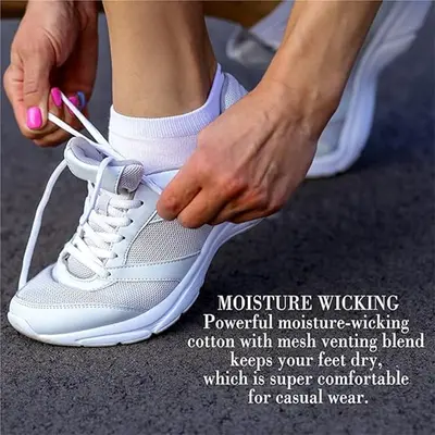 Men's Thin Antibacterial Deodorant Ankle Socks - 3