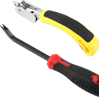 Plastic Handle Hand Nail Remover, Car Interior Door Panel Tool - 7