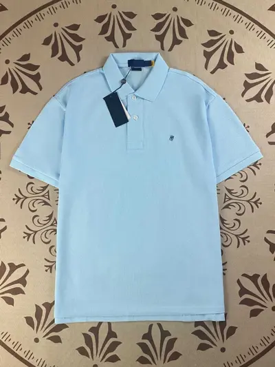 RL Ralph Lauren Küçük At Logolu Pamuklu Nakışlı Polo Tişört - 9
