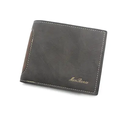 Short Men's Wallet with Multiple Card Slots - 5