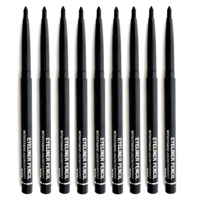 Automatischer Drehbarer Wasserfester Eyeliner- und Augenbrauenstift, 3 Farben im Set