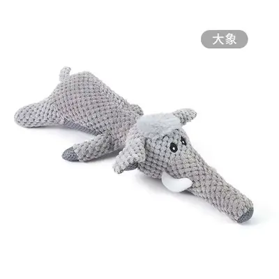 Durable Squeaky Plush Lion Chew Toy for Large Dogs - 8