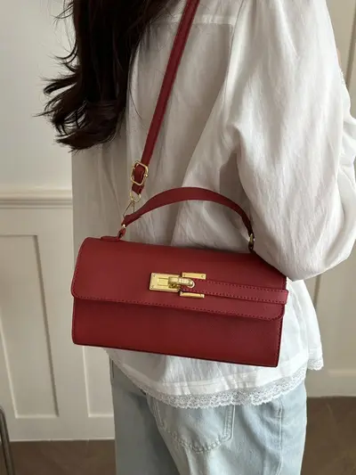 Women's Small Square Handbag 2026, Single Shoulder Crossbody Bag - 5