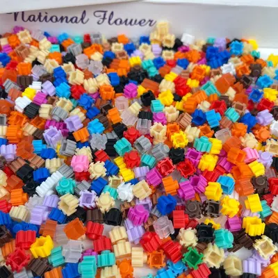 Lego Uyumlu 8 mm Küçük Yapı Blokları, Dağınık Paket, Eğitici Çocuk Oyuncağı