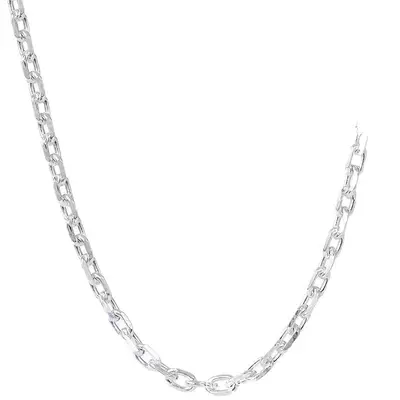 925er Silber Unisex-Halskette, Thai Silber, Vintage-Stil