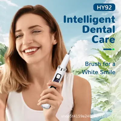 Ultrasonic dental scaler, portable, household