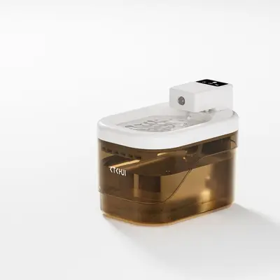Intelligenter Katzentrinkbrunnen mit Sensor, geräuscharmer Filter, kabellos - 10