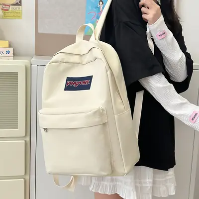Jies Unisex Rucksack einfach Schulrucksack Business multifunktional Freizeitrucksack große Kapazität Schultasche Laptop-Tasche wasserdicht Reiserucksack - 4