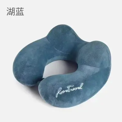 批发驼峰U型枕定 制logo办公室午休枕颈枕护颈枕飞机汽车u型枕头 - 8