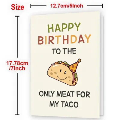 Funny Birthday Card for Husband, Men's Birthday Design
