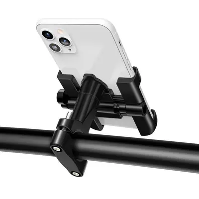 Aluminum Alloy Bicycle and Motorcycle Phone Holder for Navigation - 6