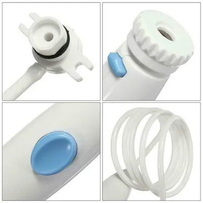 Water Flosser Handle Accessory with Hose Adapter, Compatible with Water-pik WP-100 - 4