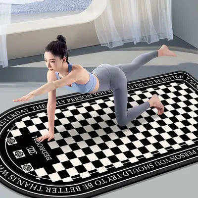 Rutschfeste Yogamatte, schalldämmend, stoßdämpfend, pflegeleicht - 11