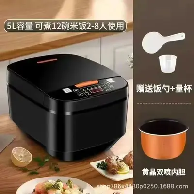先科 智能电饭煲3-4人多功能4-5饭锅家用大容量厚釜内胆5L电饭锅 - 8