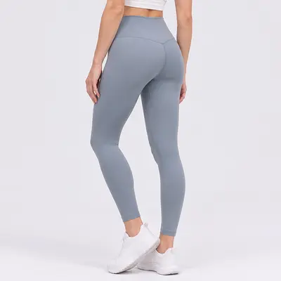 24" High Waist Women's Yoga Pants, Butt Lifting, Breathable - 7