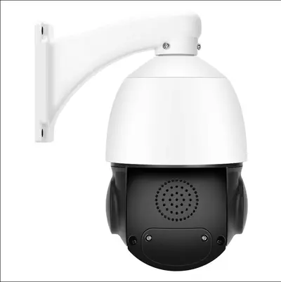 POE 8MP zoom IP PTZ CCTV kamera, dış mekan, HD kızılötesi gece görüşü - 4