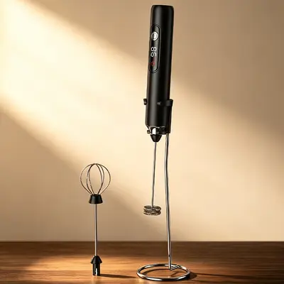 Dijital elektrikli süt köpürtme cihazı kahve karıştırıcı - 13