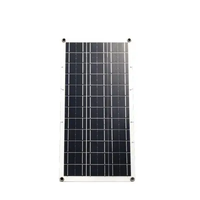 10W Monocrystalline Silicon Flexible Solar Panel, Micro-Crack Protected, Phone Charger