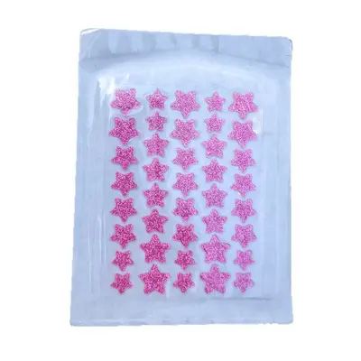 Star pattern acne patches hydrocolloid thin lightweight concealing