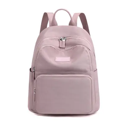 Damen-Rucksack in Einfarbdesign für Schule und Reise - 7