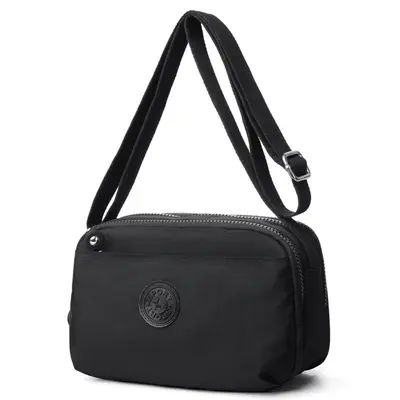 Waterproof Nylon Oxford Women's Shoulder Bag, Casual Printed Bag for Middle-Aged Women - 6