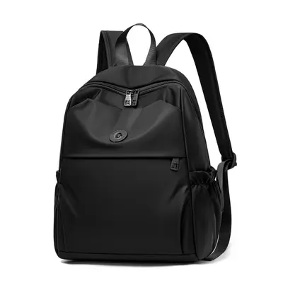 Women's Lightweight Oxford Fabric Waterproof Backpack, Large Capacity Travel Bag - 9