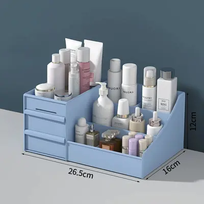 Cosmetics Storage Box, Drawer-style Desktop Organizer - 8
