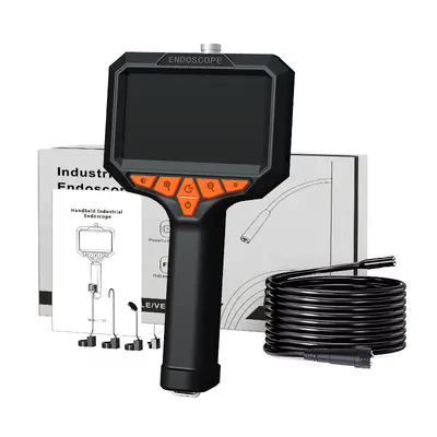 New 4.3 Inch IPS Screen 1080P HD Industrial Endoscope 100 Meters Automotive Pipeline Handheld Camera