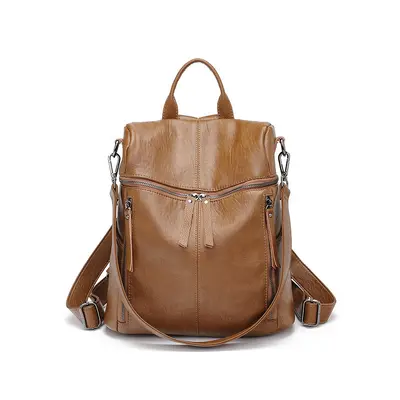 Schulrucksack, Rucksack, kleine Damen-Business- und Pendler-Rucksack, Frühling 2025 Reise, modisch, vielseitig, minimalistischer Uni-Studenten-Rucksack - 8
