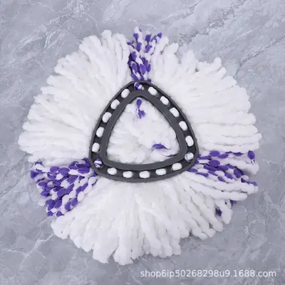 O-Cedar/Vileda Compatible Triangle Mop Replacement Head, Thickened Microfiber - 10