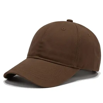 High Quality Oversized Sweatband Water-Washed Cotton Baseball Cap Soft Top Sun Character Buckle Duck Tongue Cap Men's Blank Sunproof Sunshade Hat - 12
