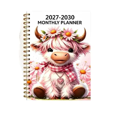 A5 spiralli 2027 dört yıllık planlama defteri, haftalık program