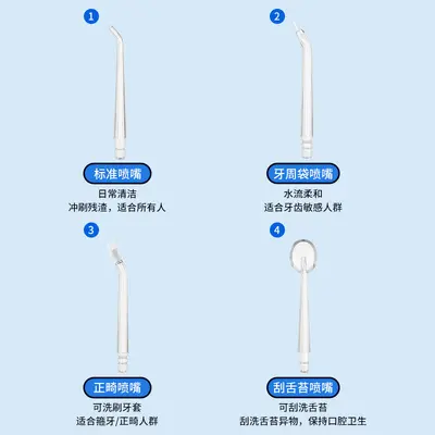Portable Electric Water Flosser, Handheld Dental Irrigator for Home - 5