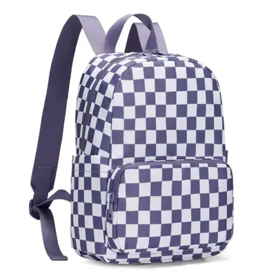 Polyester-Rucksack mit Rautensteppung, Reiserucksack
