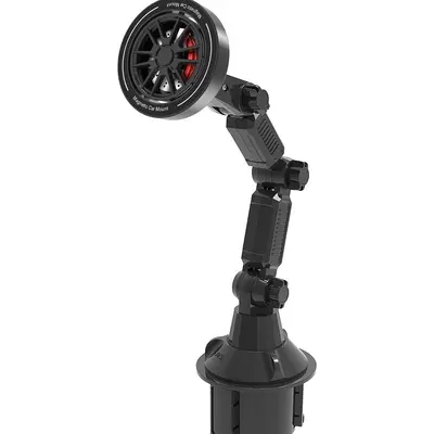 In-Car Cup Holder Base Phone Mount, Multi-Joint Magnetic