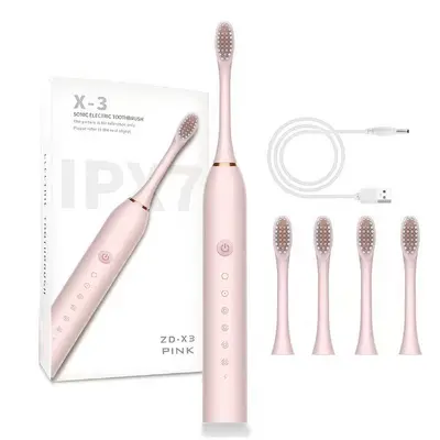 Adult Fully Automatic Electric Toothbrush, Rechargeable, Waterproof - 8
