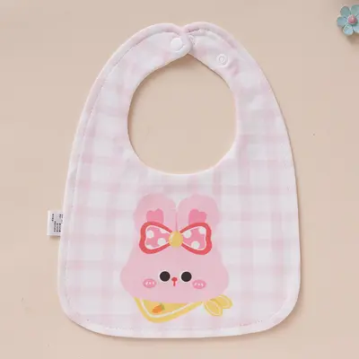 Baby-U-Lätzchen, wasserdicht, reine Baumwolle