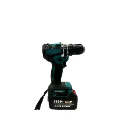 Şarjlı Fırçasız Lityum 10mm Darbeli El Matkabı 21V El Matkabı Elektrikli Tornavida Çok Amaçlı Tabanca Matkap