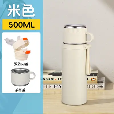 Drop-Resistant Insulated Cup with Straw for School - 6