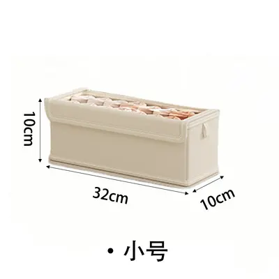 可折叠装衣服衣物的家用布艺收纳箱新款日式大号可视窗棉麻收纳盒 - 10