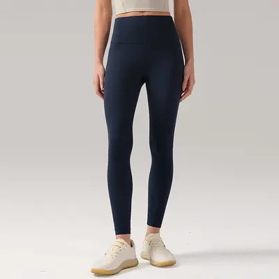 Yoga Pantolonu Kadın, Nylon 66, Yüksek Bel, 24" Elastik
