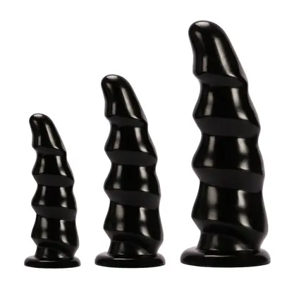 J107 gewellter Analplug für Männer und Frauen, dick, Erwachsenenprodukt