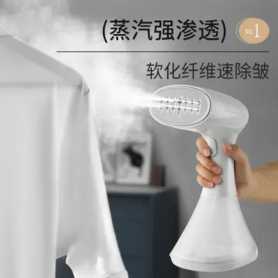Portable garment steamer, auto shut-off, temperature control