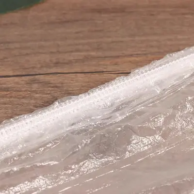Tek kullanımlık taze tutma kapağı, güzellik lavabosu için özel plastik torba, lavabo torbası, elastik lavabo kapağı, gıda plastik sarma kapağı