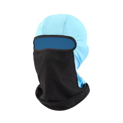 Ice Silk Mesh Head Cover, Breathable, UV Protection for Cycling